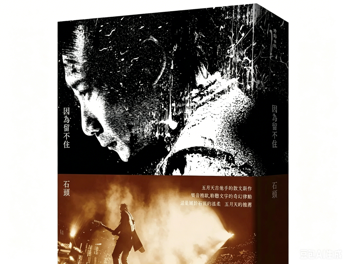 港台原版 因为留不住 MAYDAY 五月天 吉他手 石头 石锦航