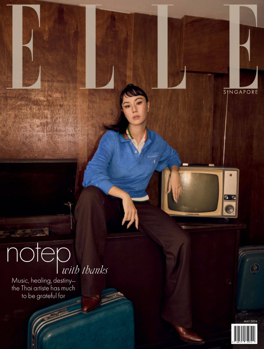 《ELLE Singapore》五月刊封面人物Note Panayanggool